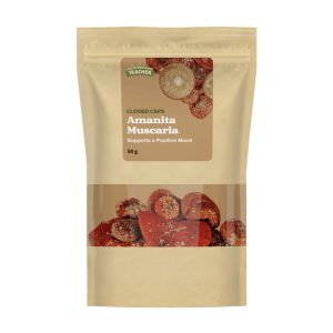 Fliegenpilz, rote geschlossene Kappen, ganz 50g