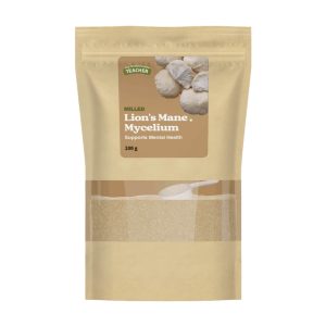 Löwenmähne + Myzel 100 g (Mischung 50/50), gemahlen