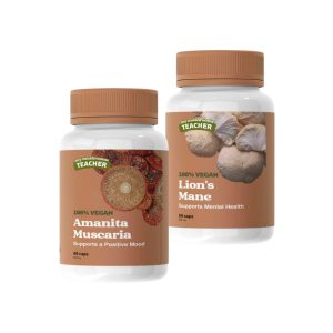 Pilz-Power Duo – für Klarheit & Wohlbefinden (2×60 Kapseln)